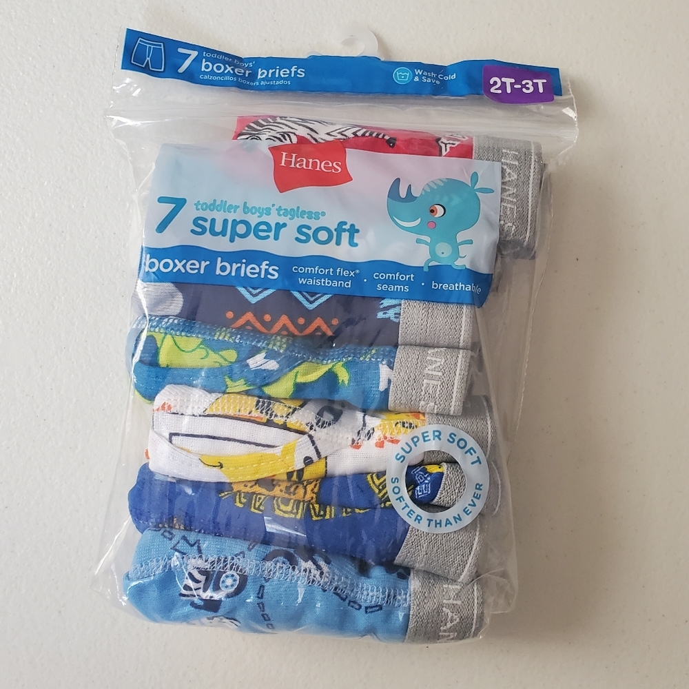 Boys hanes boxer briefs